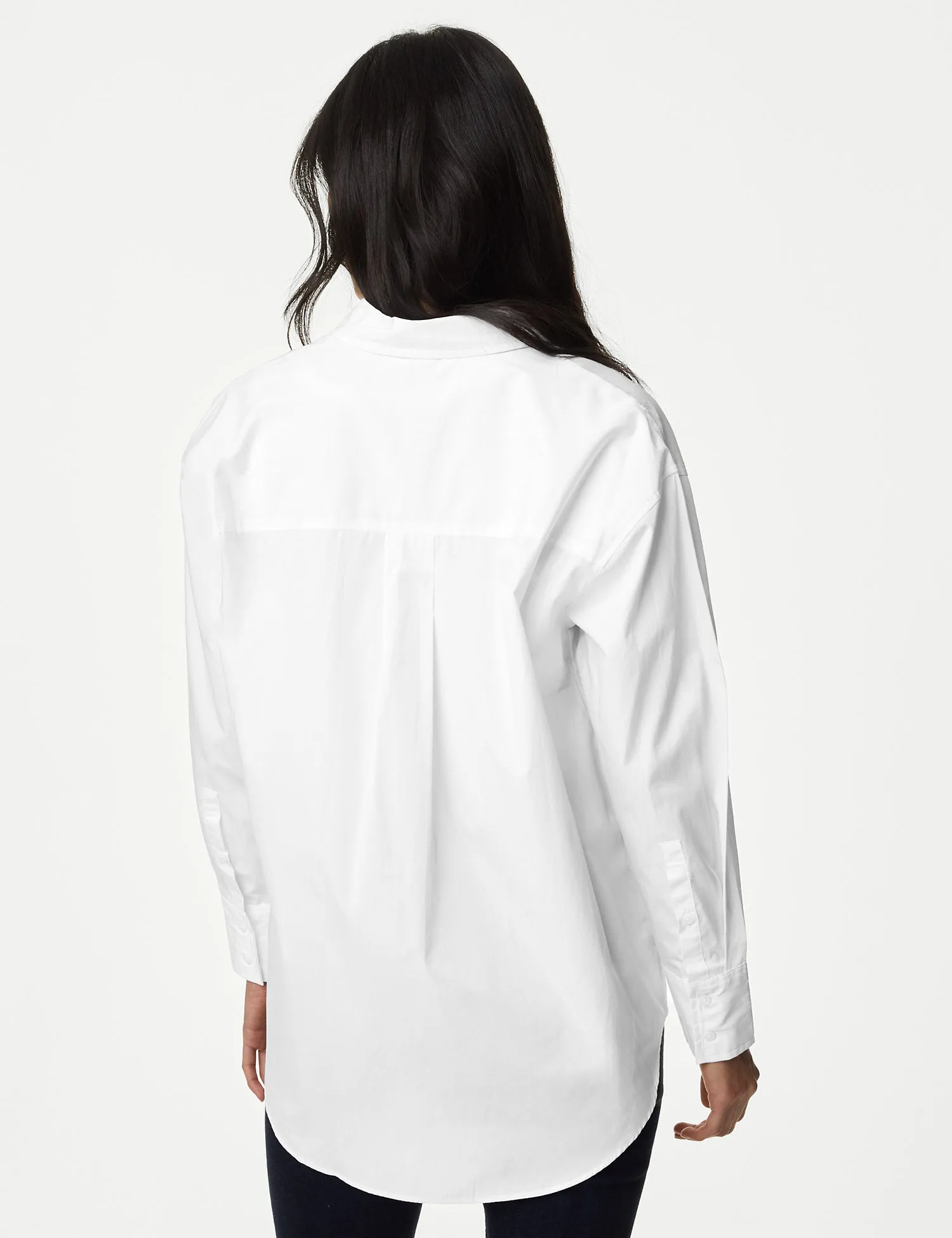 Pure Cotton Oversized Shirt