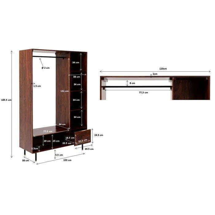 Ravello Wardrobe Cabinet