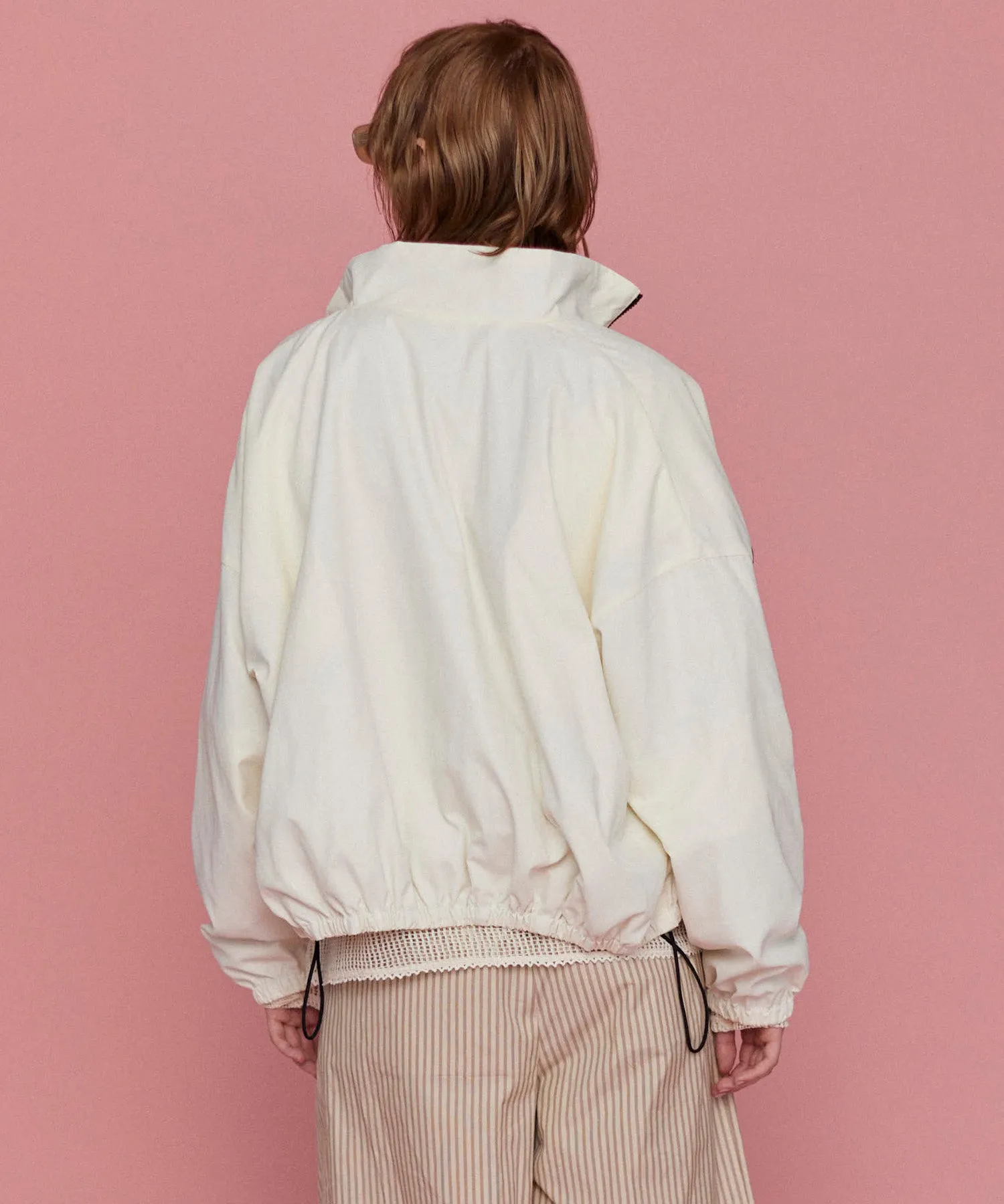 Reversible Tulle Docking Track Jacket