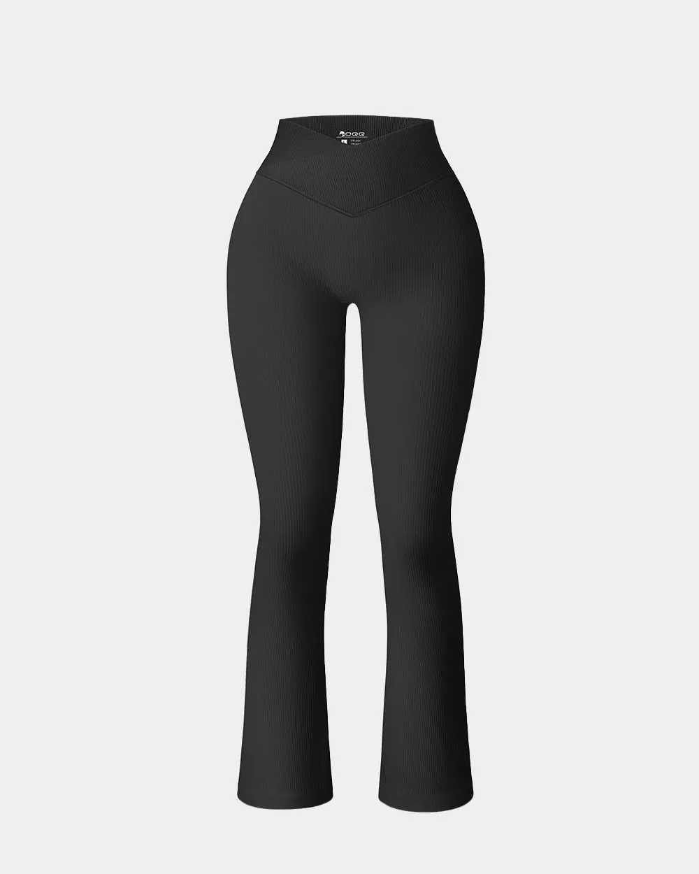 Ribbed Cross Over High Waist Lounge Pants