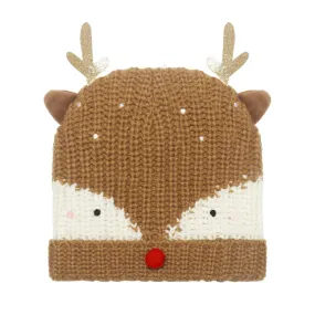 Rockahula Little Reindeer Knitted Hat 3-6 Years