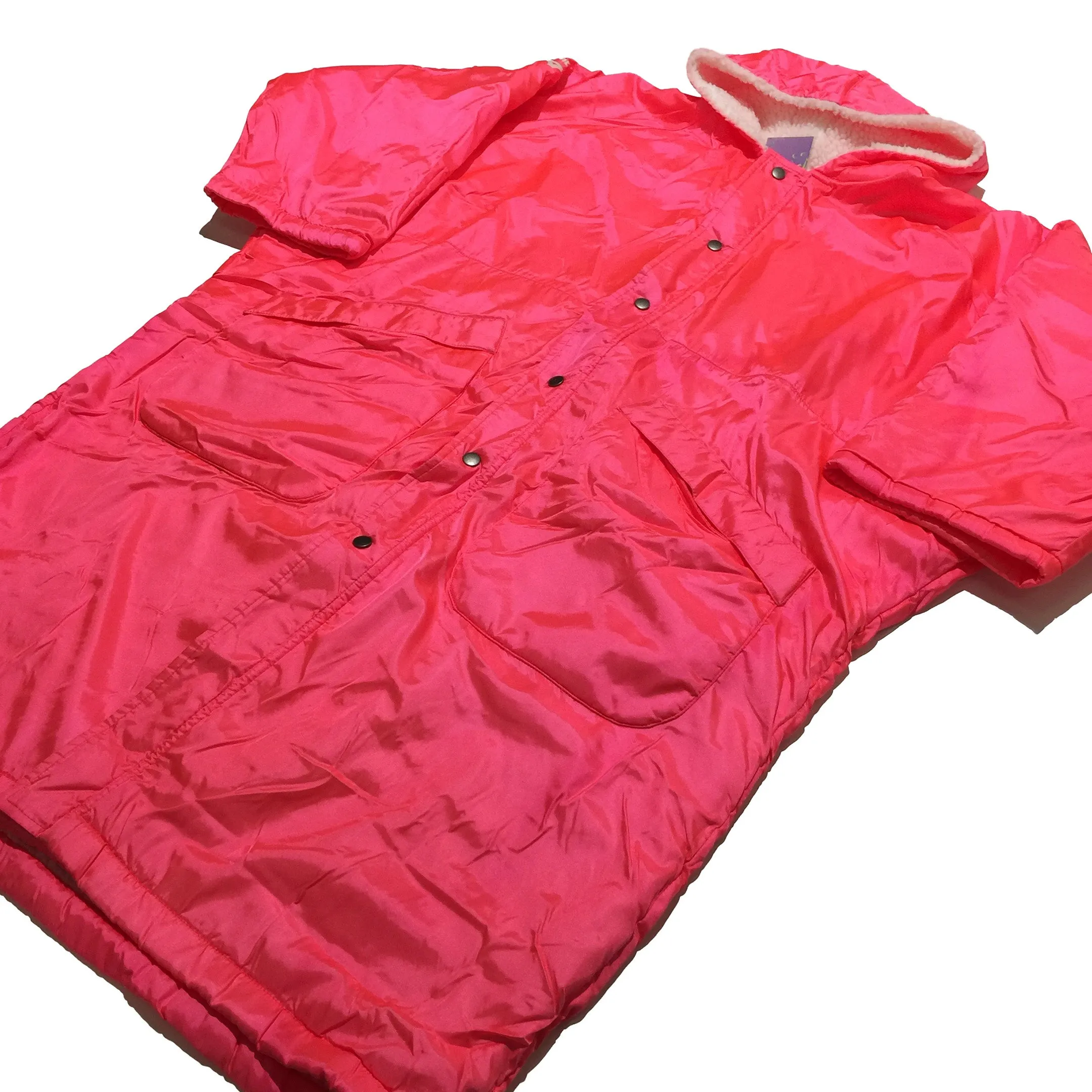 Runbird Mizuno Hot Pink Long Coat Jacket