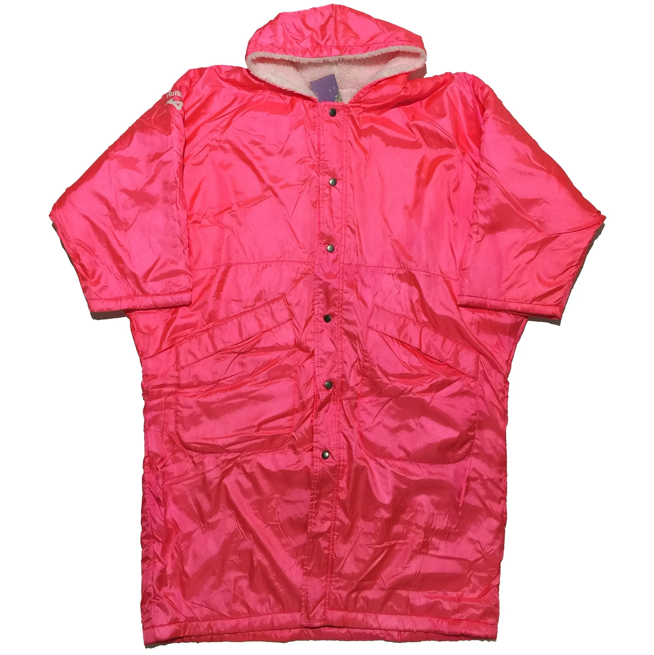 Runbird Mizuno Hot Pink Long Coat Jacket