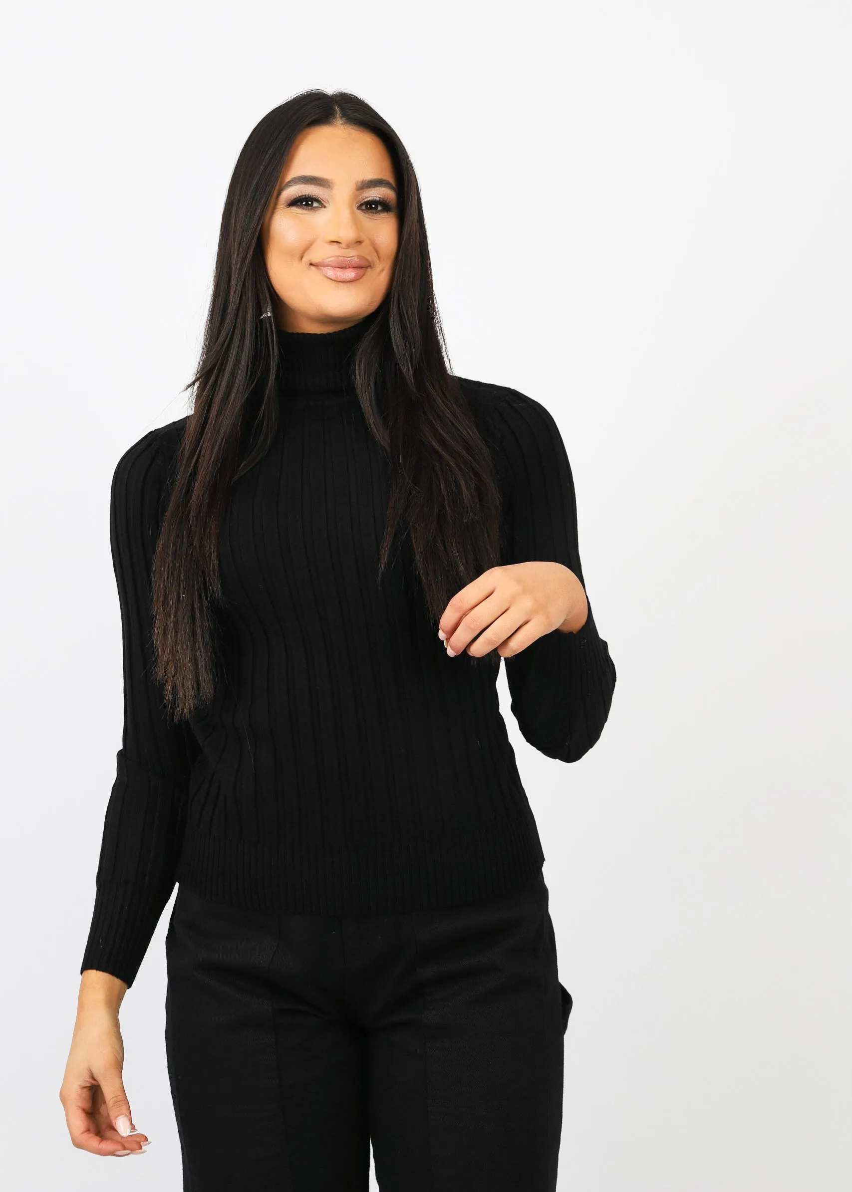 Simona Roll Neck Skivy