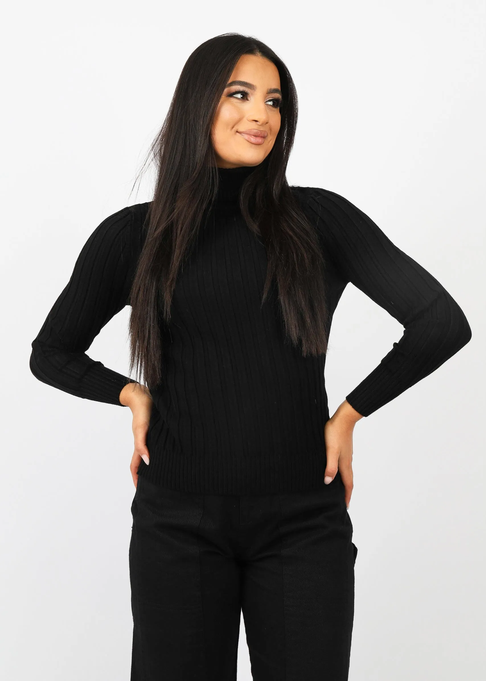 Simona Roll Neck Skivy