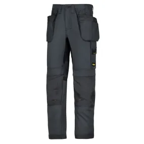 Snickers 6201 AllroundWork, Work Trousers Holster Pockets Steel Grey