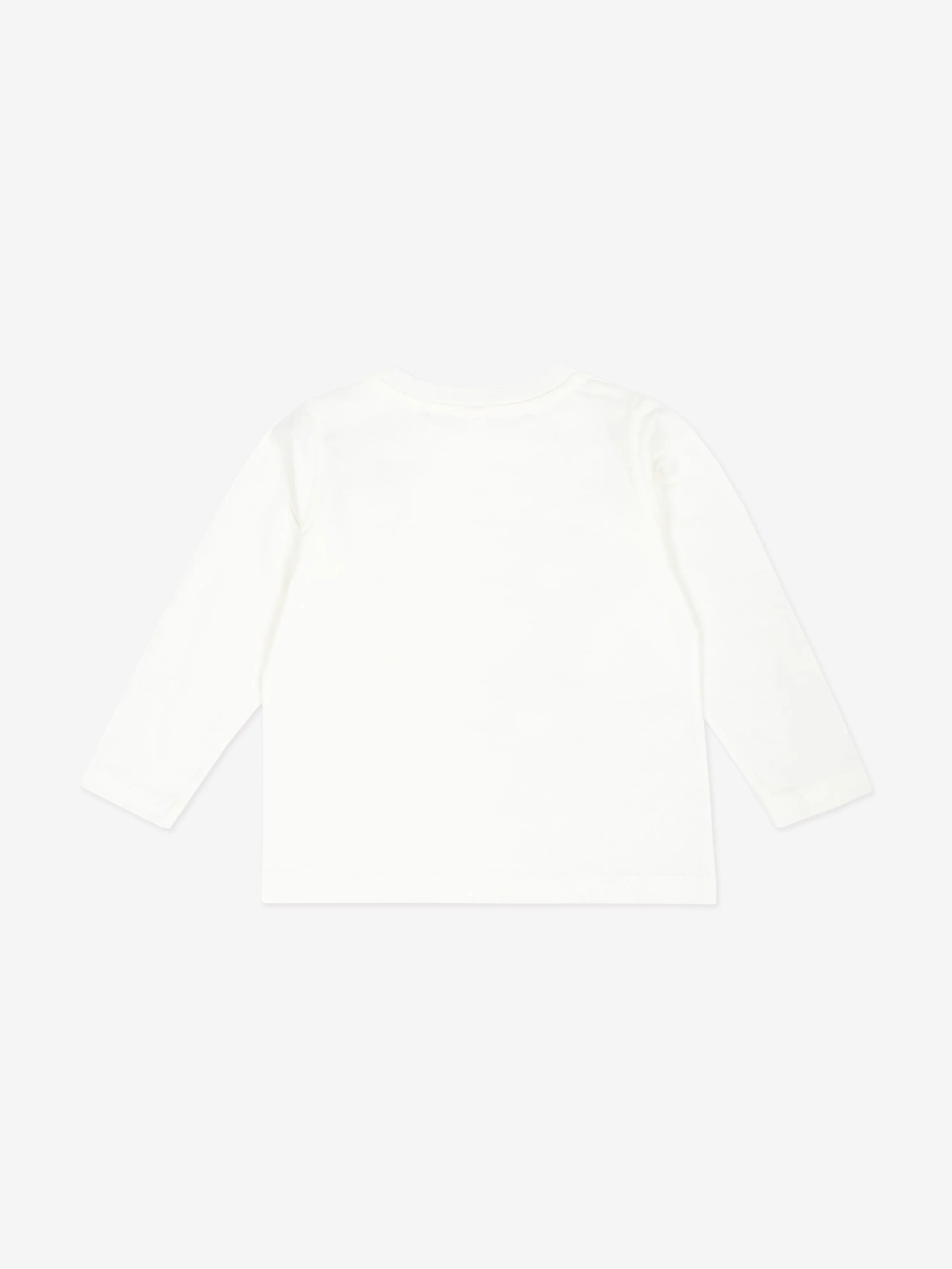 Stella McCartney Baby Girls Flower Logo T-Shirt in Ivory