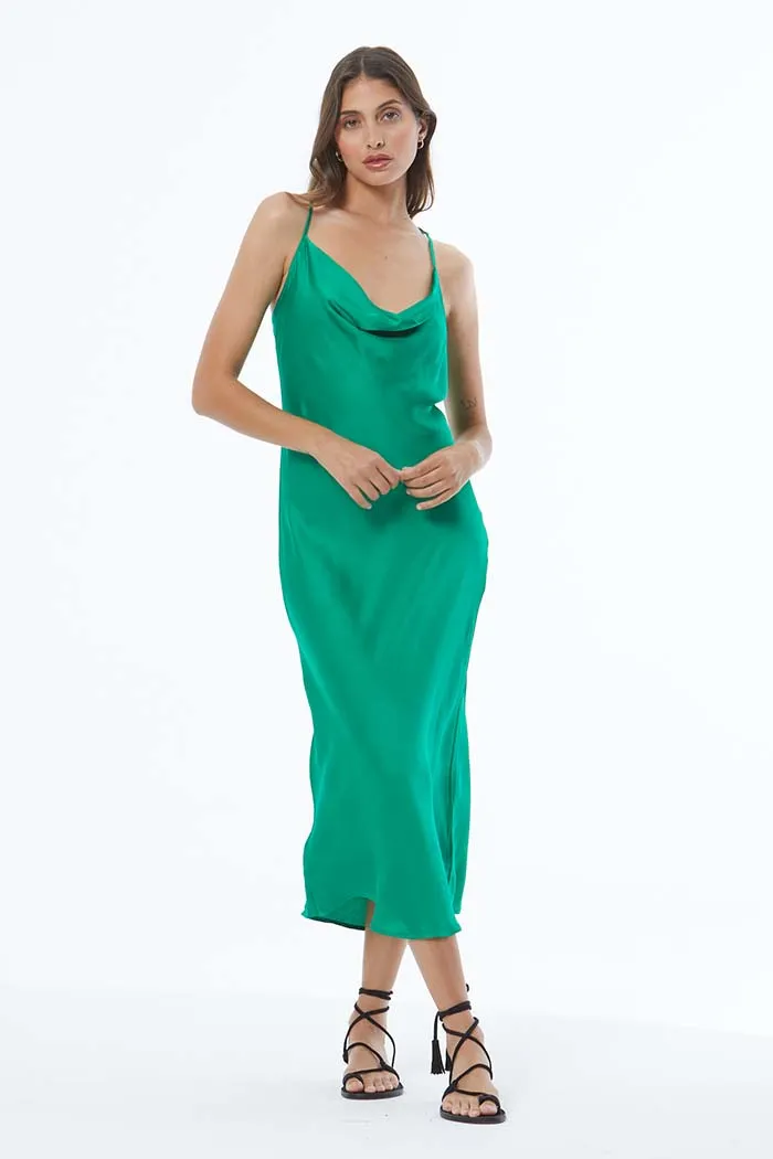 Sweetie Slip Dress // Island Green ~ NO RETURNS