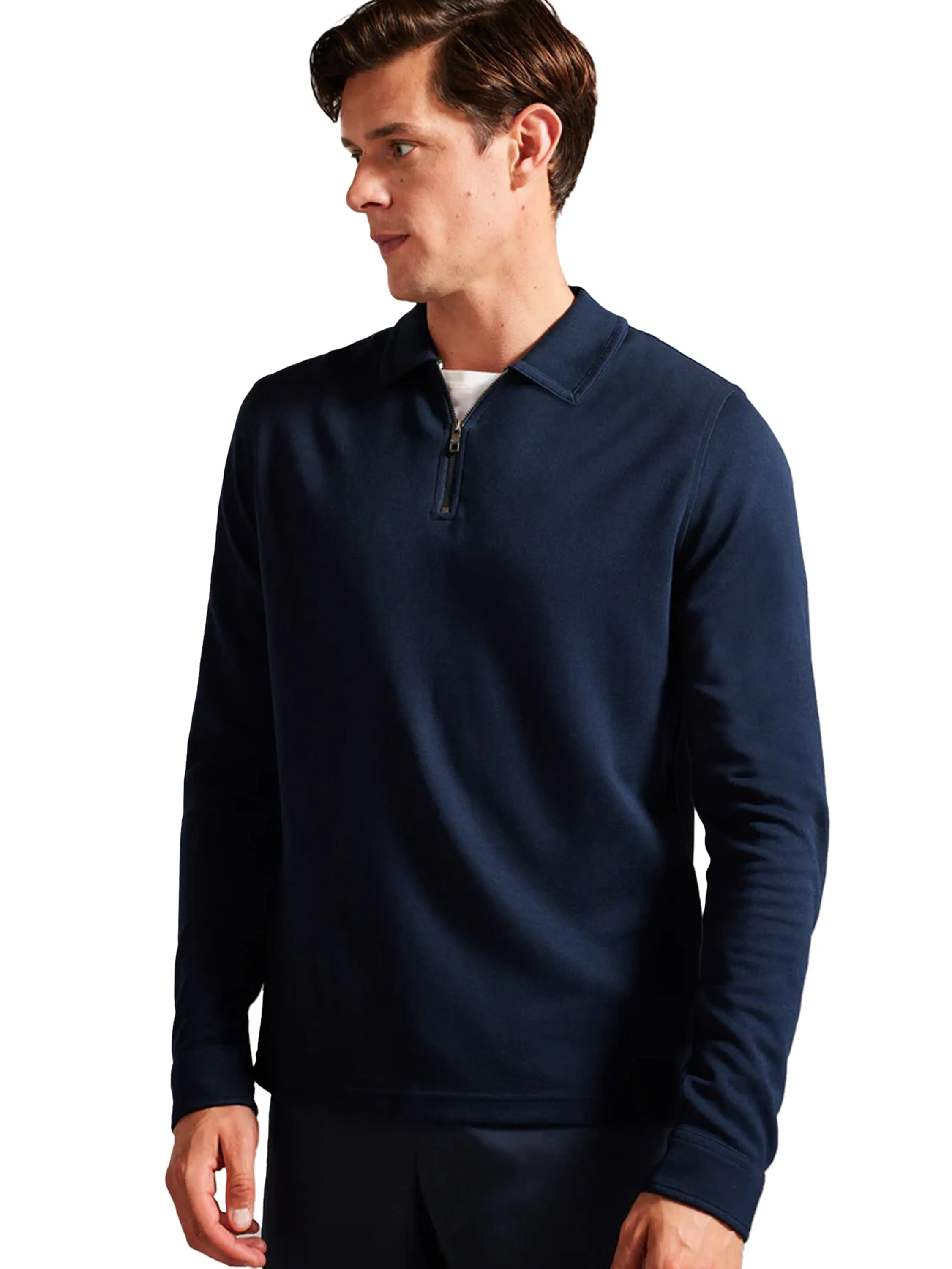 Ted Baker | Mens Long Sleeve Polo Shirt - Karpol