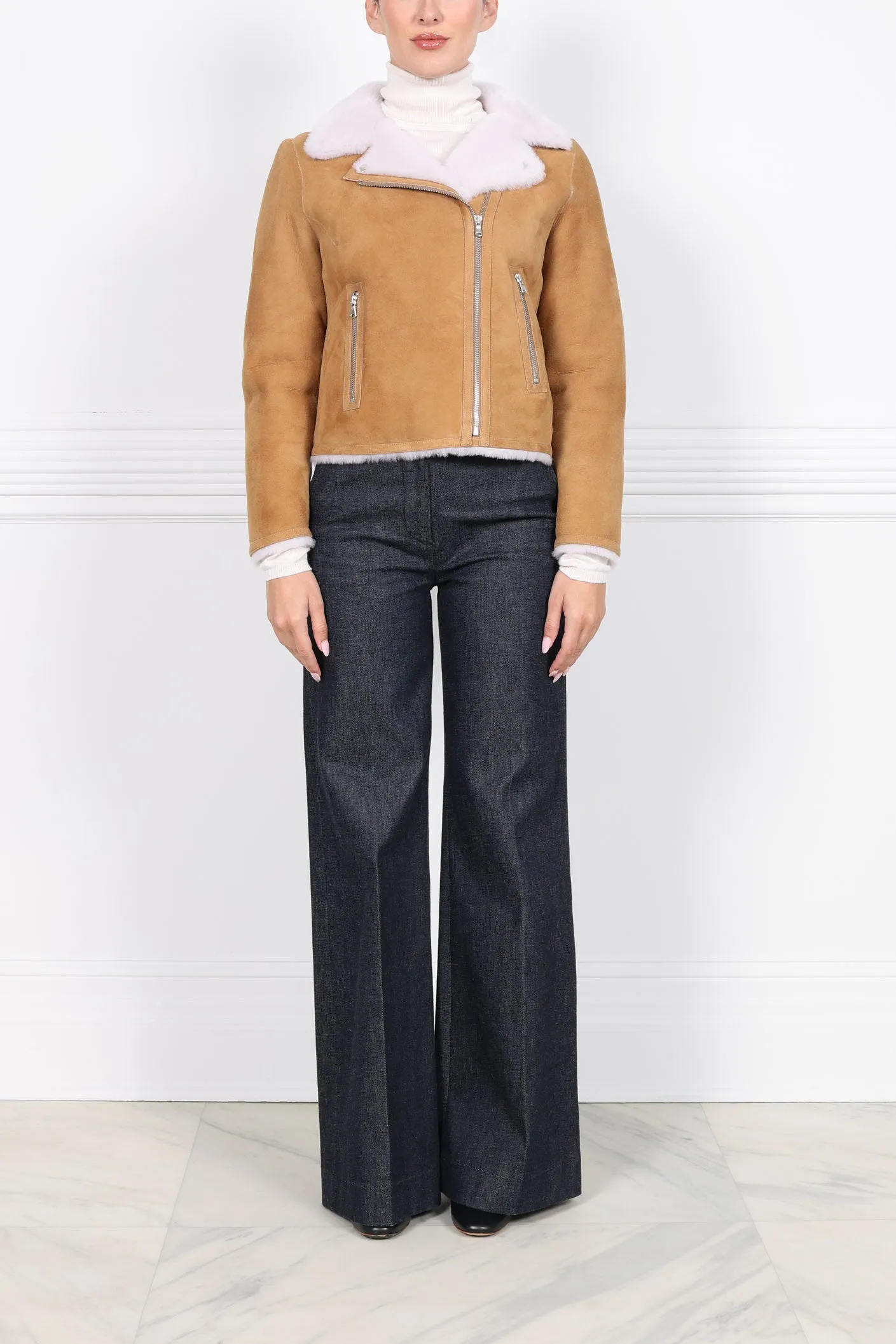 The Moto Shearling Jacket