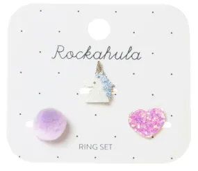 The Unicorn Ring Set (3x) - KIDS