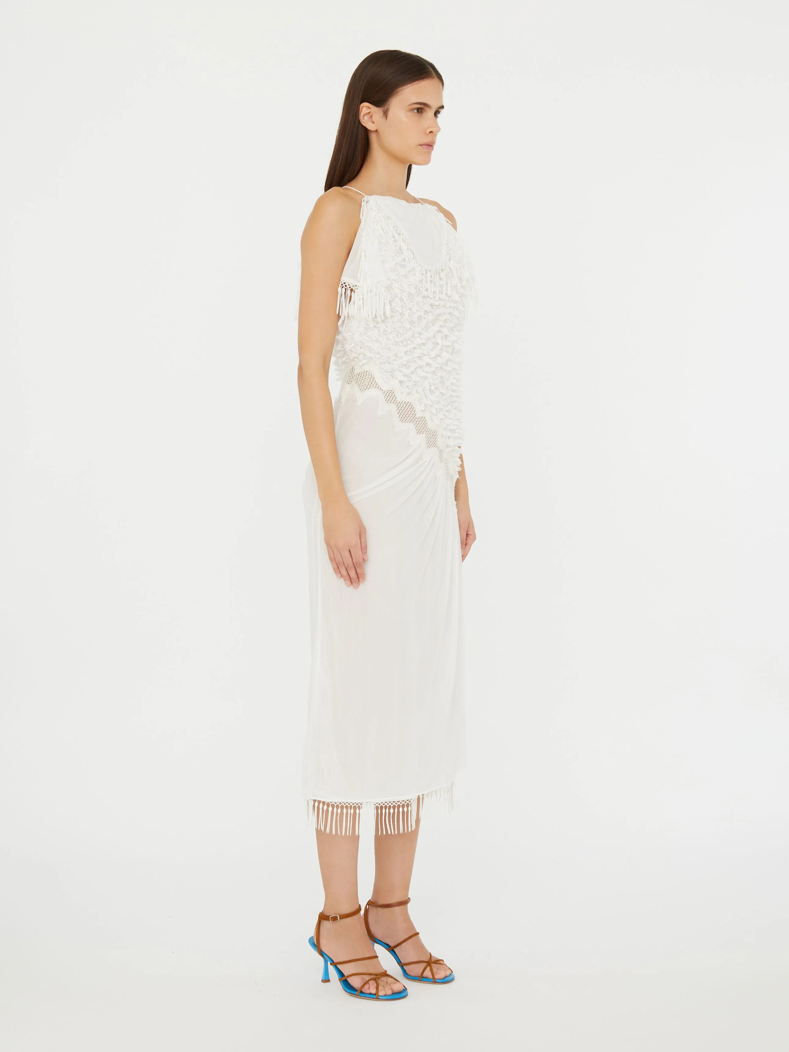 Urchin Knit Drape Dress