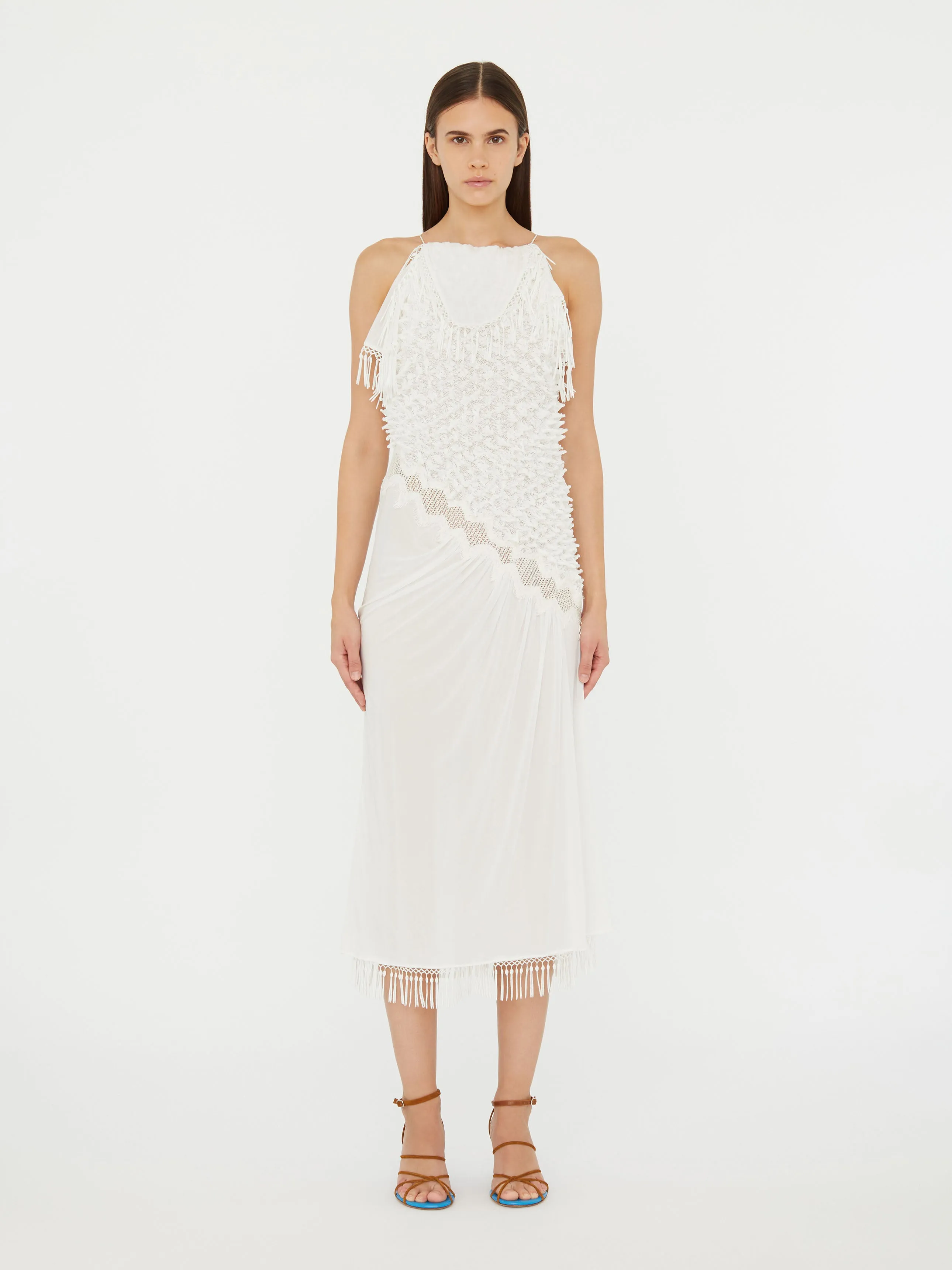 Urchin Knit Drape Dress