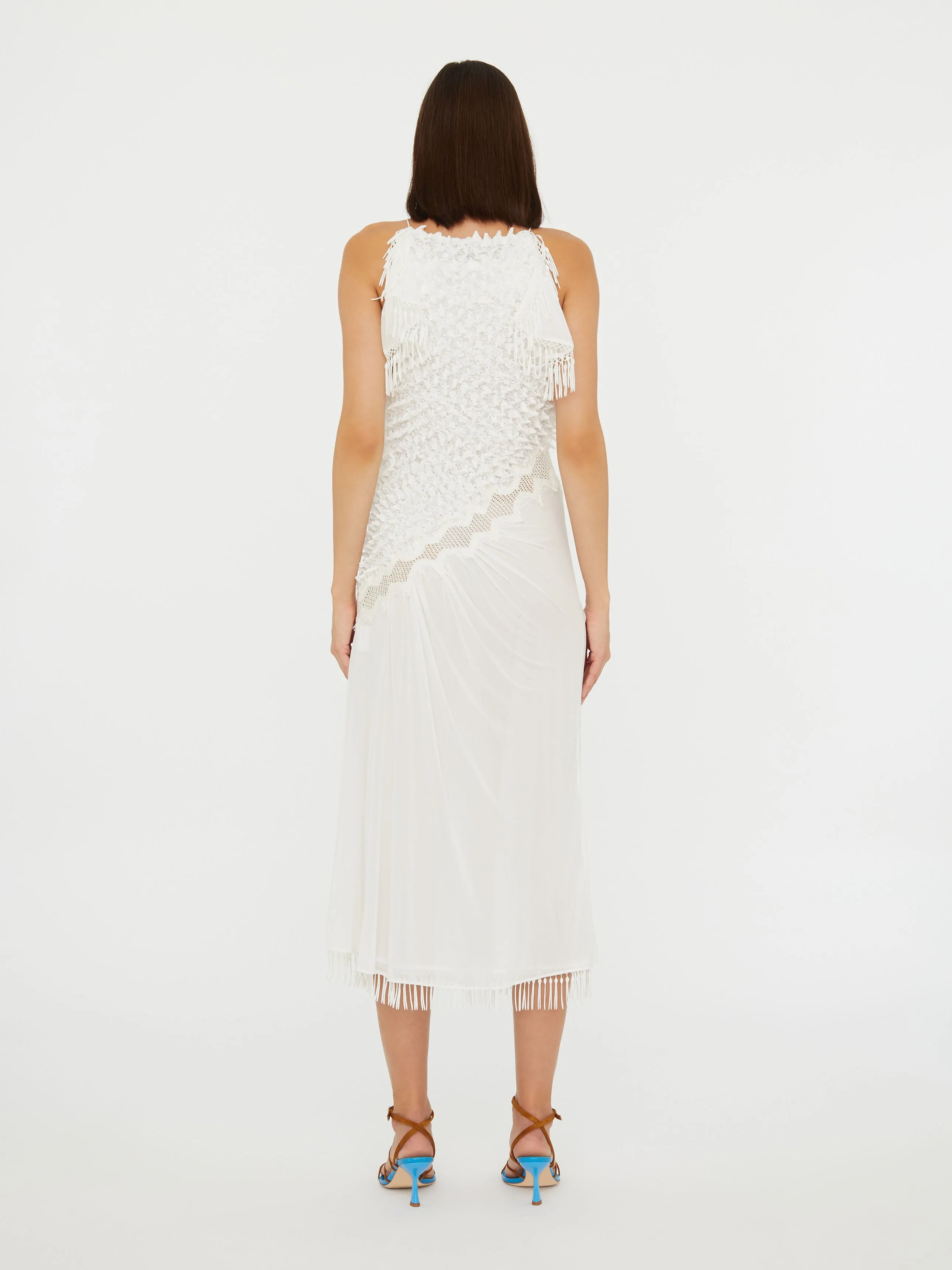 Urchin Knit Drape Dress