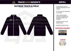 VA-Pride- Womens Full Zip Jacket