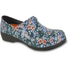 VANGELO Women Slip Resistant Clog NIKO Flower-2