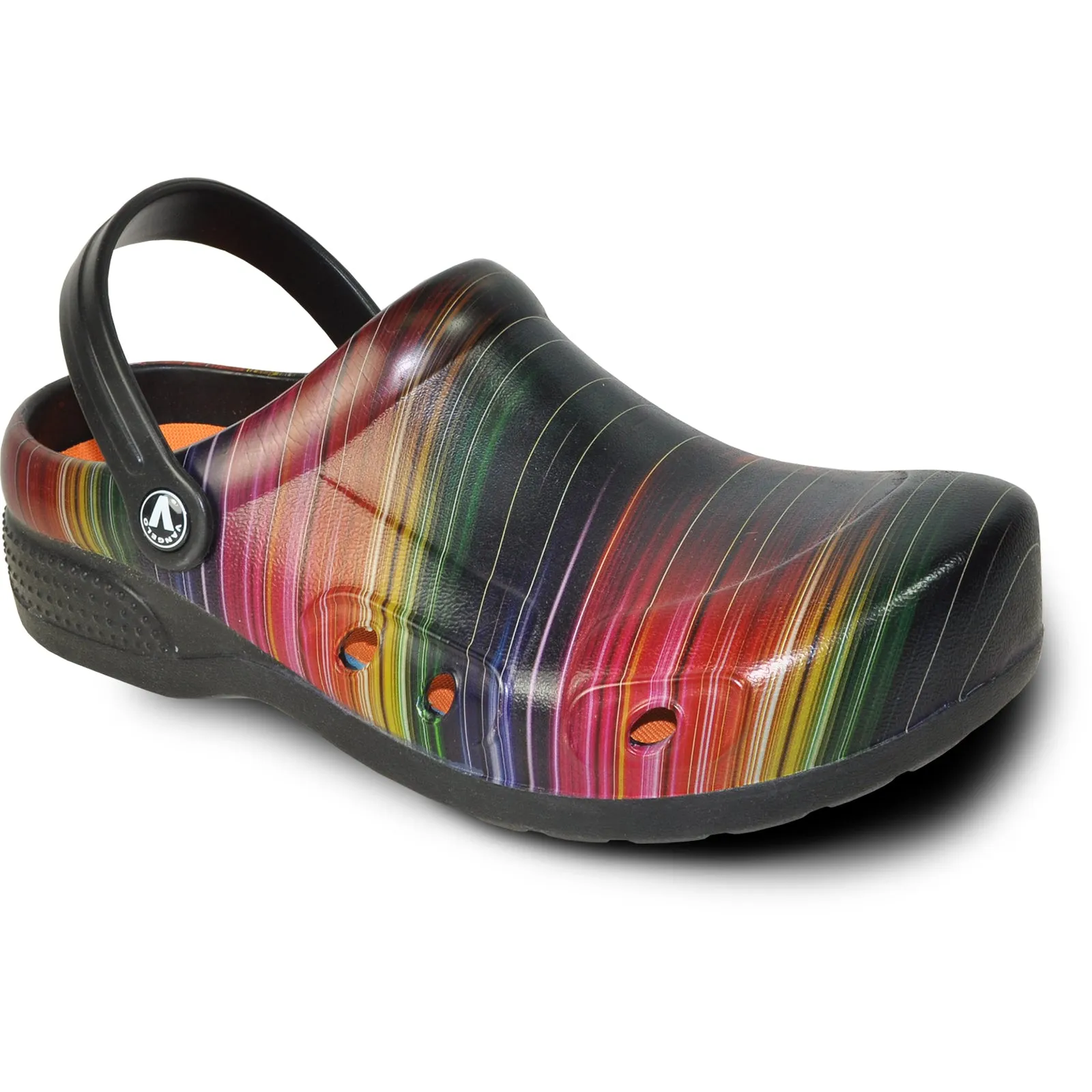 VANGELO Women Slip Resistant Clog RITZ Multi Color-2