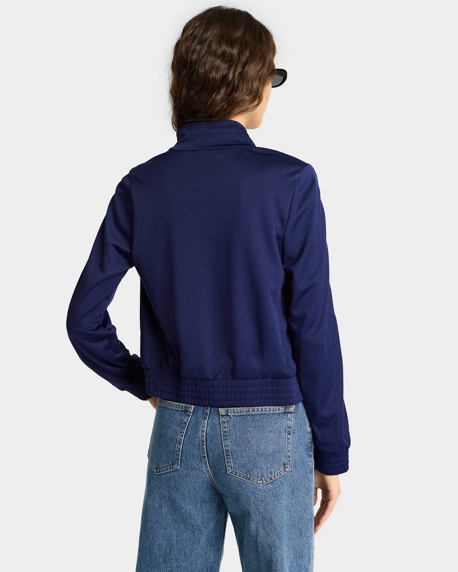 Vendome Track Jacket - Navy/White