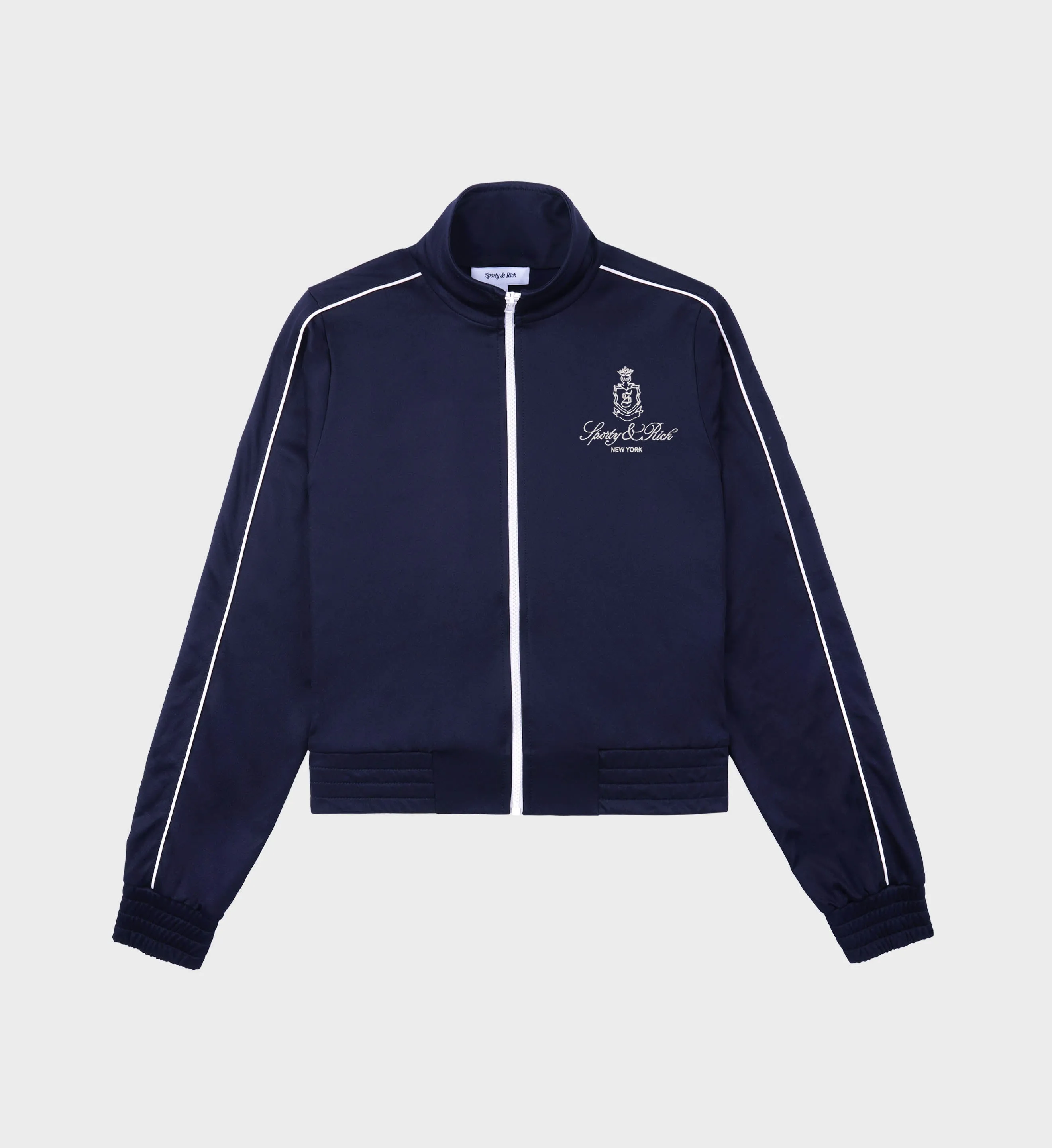 Vendome Track Jacket - Navy/White