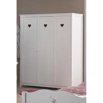 Vipack - Amori 3DR Wardrobe - White