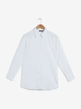 Wardrobe White Formal Shirt