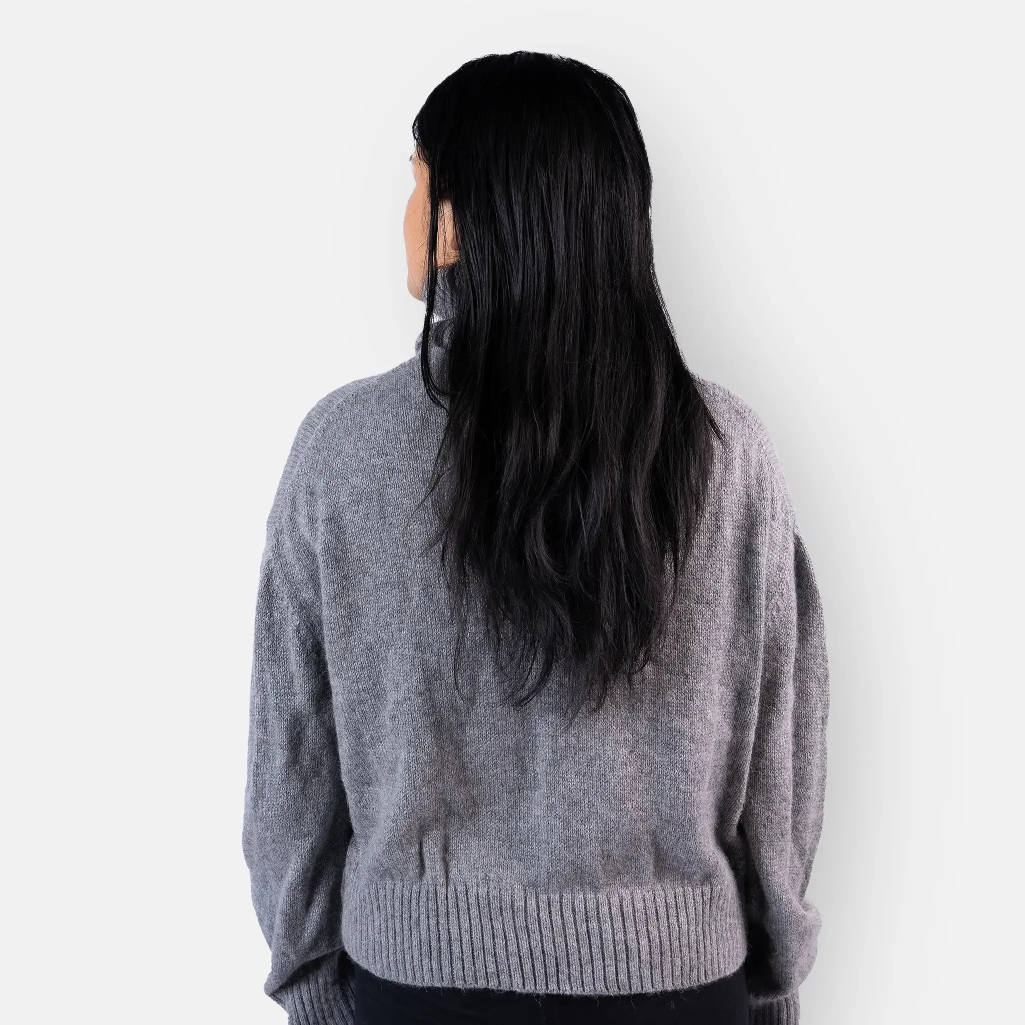 Women's Alpaca Wool Turtleneck Sweater