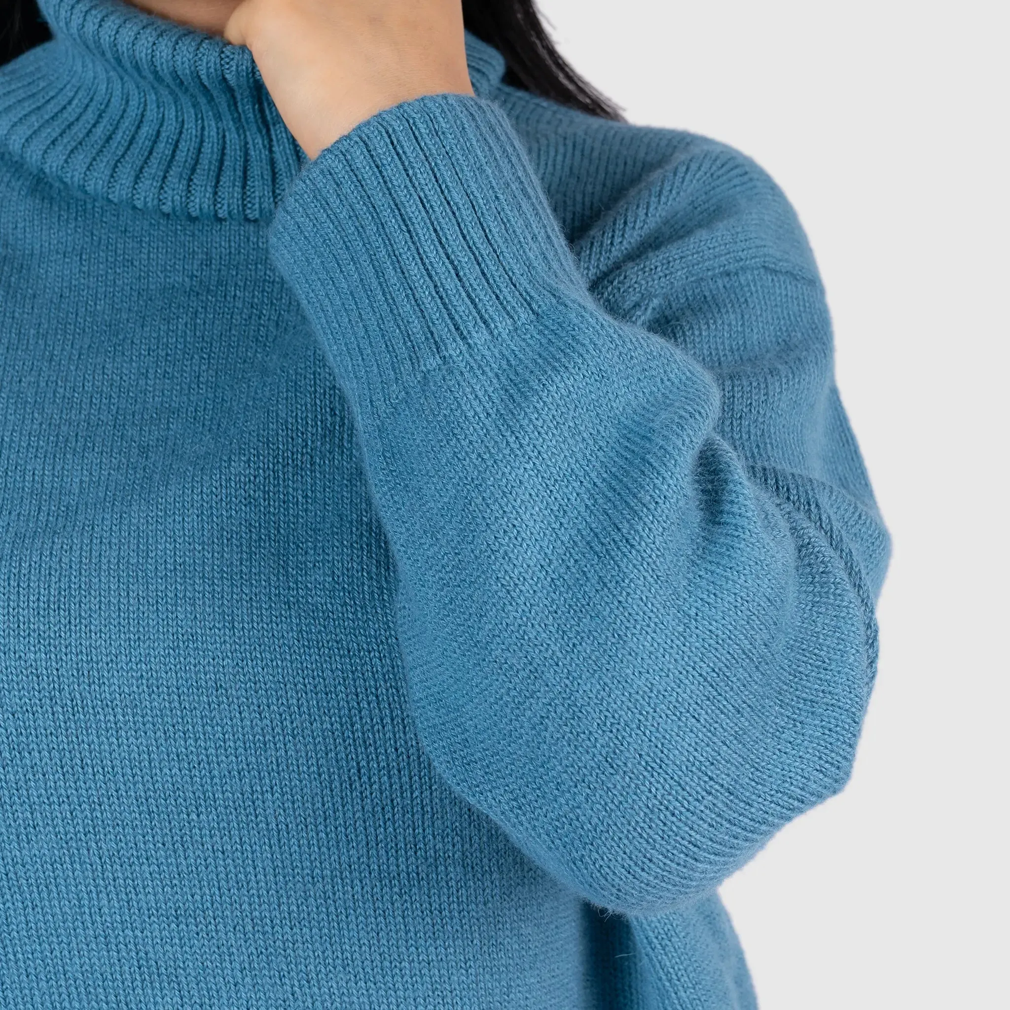 Women's Alpaca Wool Turtleneck Sweater